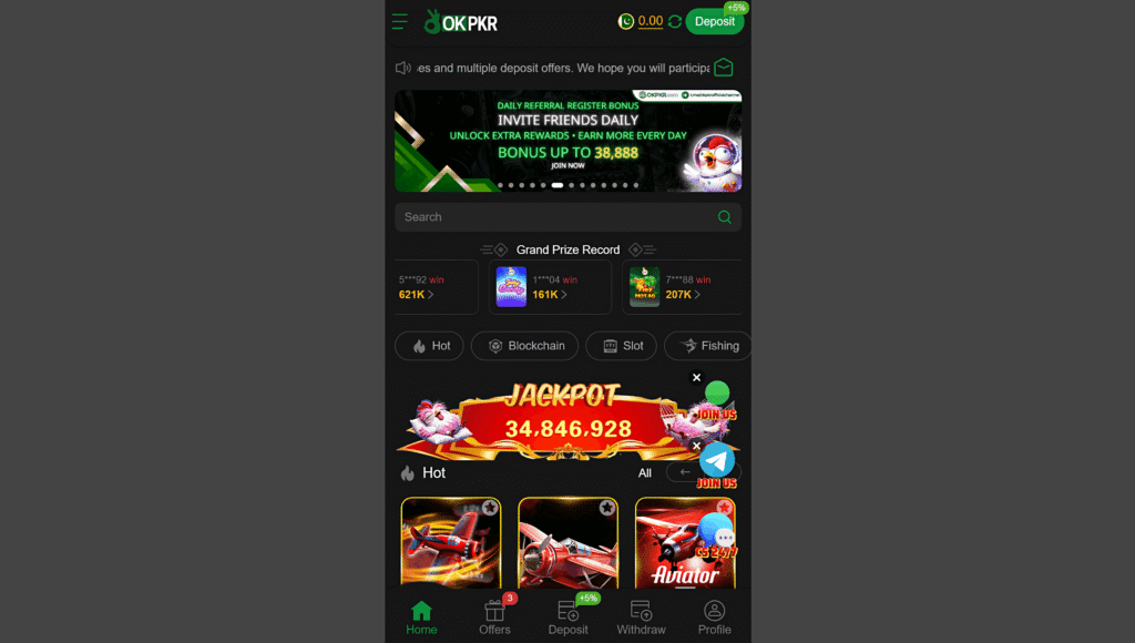 ok pkr game