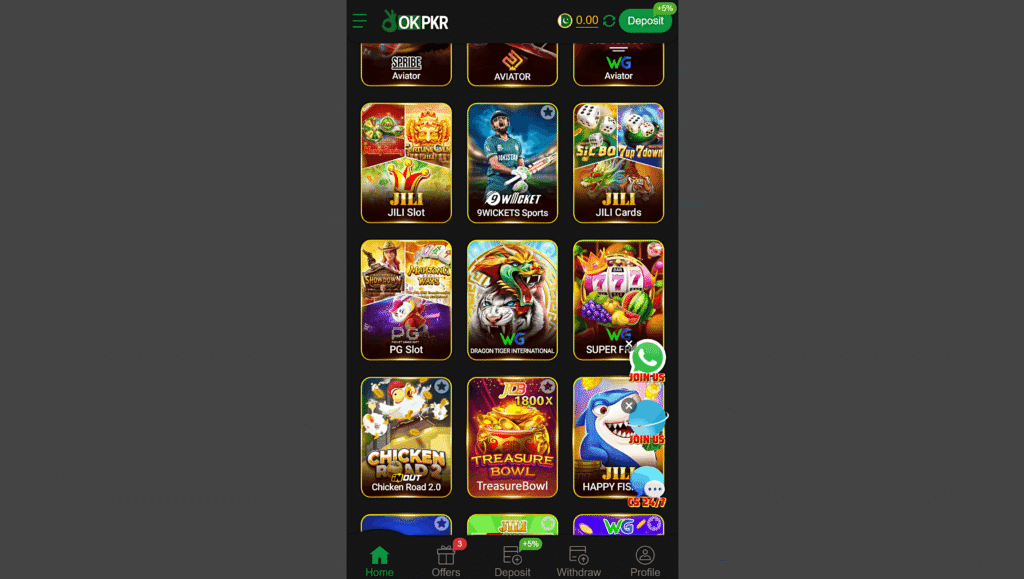 ok pkr game